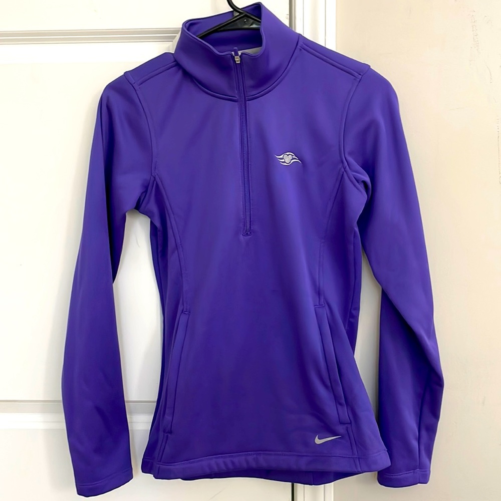 Nike golf Disney cruise line emblem half zip up
